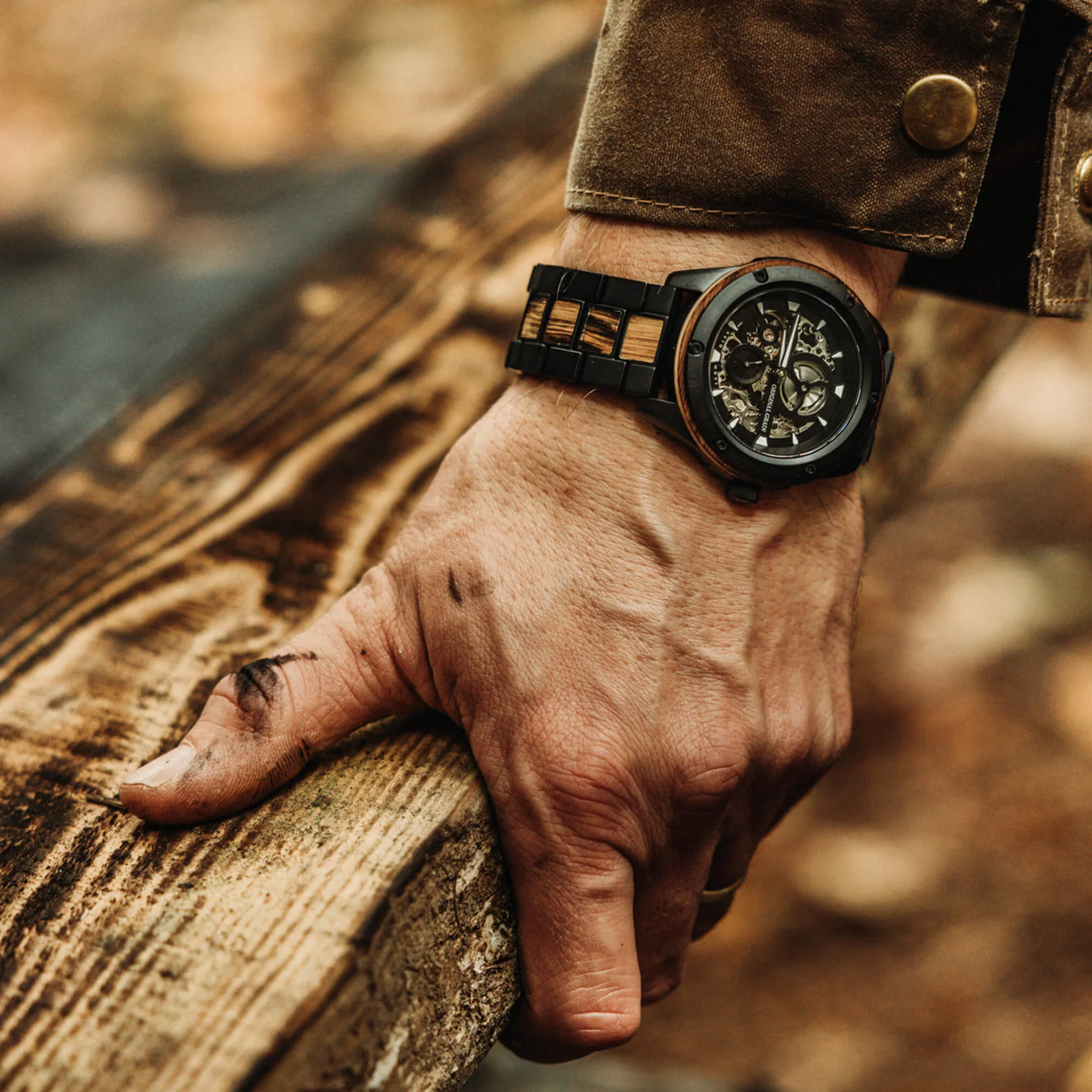 Whiskey Black Rugged Automatic 44mm - Image 7